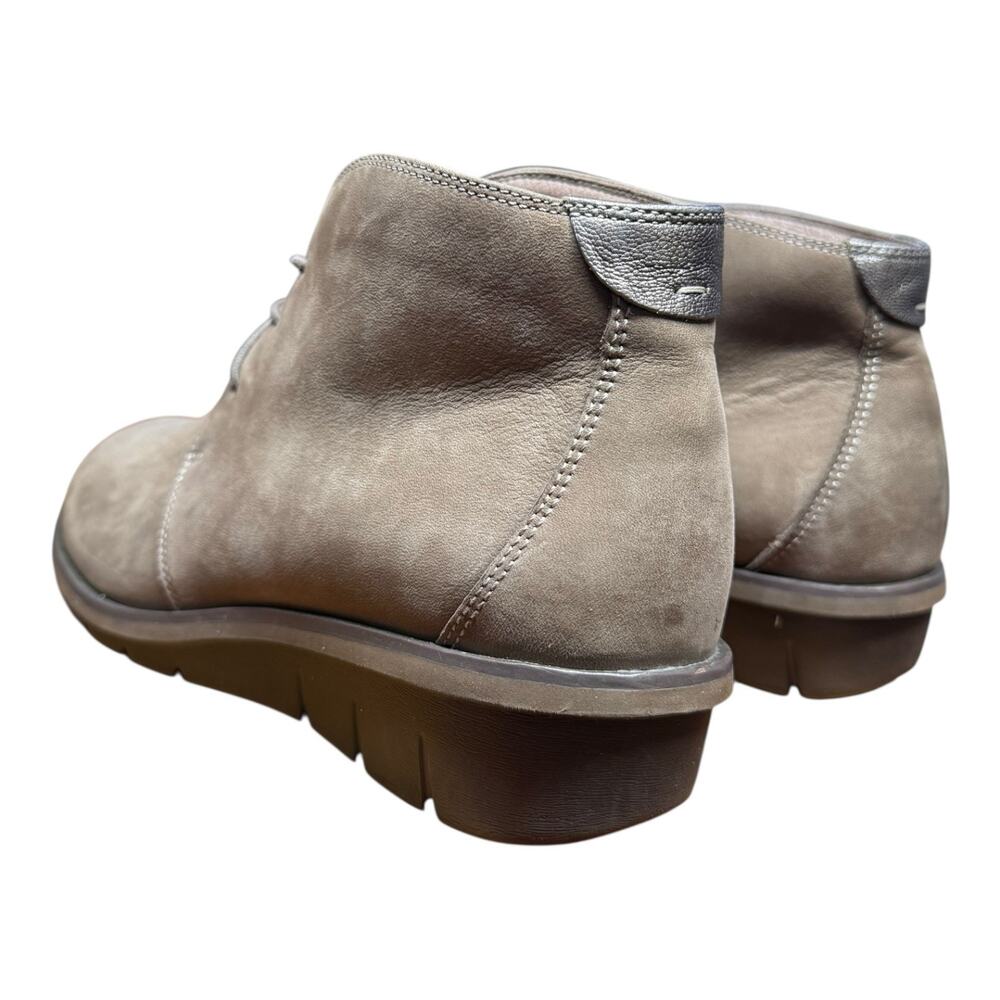DANSKO Joy Women's 41/US 10 Ankle Bootie Nubuck Leather Comfort Shoes Lace Up - Picture 6 of 13